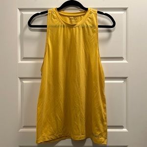 NoBull high neck tank in Vintage Yellow